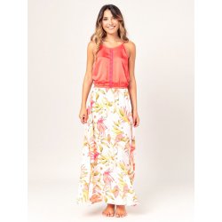 Rip Curl šaty Island long dress coral