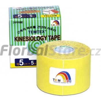 Temtex Tourmaline tejpovací páska žlutá 5cm x 5m