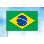 LIBEA, s.r.o. Vlajka Brazílie Rozměr: 150×225 cm, Uchycení: Návlek na žerď – Hledejceny.cz