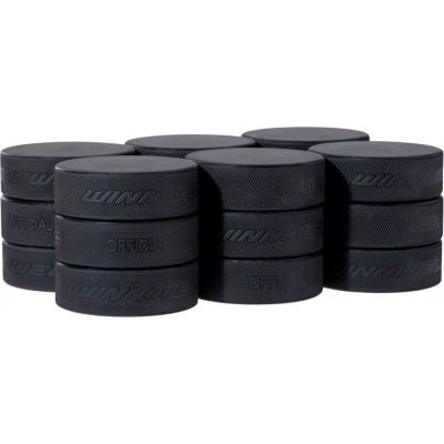 WINNWELL HOKEJOVÝ PUK OFICIÁLNÍ (18KS) BOX Černá – Hledejceny.cz