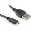 Gembird mUSB2-AMBM-0.3 Kabel USB A-B 0.3m Micro B 2.0 PREMIUM HQ BLACK (5-pin MicroB)