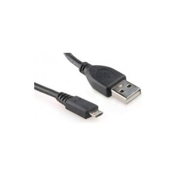 Gembird mUSB2-AMBM-0.3 Kabel USB A-B 0.3m Micro B 2.0 PREMIUM HQ BLACK (5-pin MicroB)