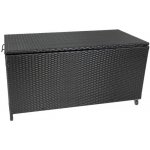 Malatec polyratan 118 x 54 x 59 cm 11963 černý – Hledejceny.cz