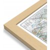 Nástěnné mapy National Geographic Čína - nástěnná mapa Classic 77 x 61 cm Varianta: mapa v dřevěném rámu, Provedení: Pegi přírodní