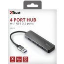 Trust Halyx Aluminium 4-Port USB 3.2 Hub 23327