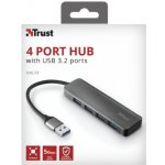 Trust Halyx Aluminium 4-Port USB 3.2 Hub 23327 – Zbozi.Blesk.cz