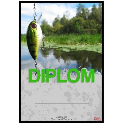 DR04h Diplom rybaření – Zboží Mobilmania