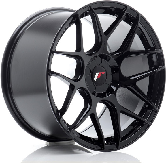 JR Wheels JR18 10,5x18 BLANK ET0-25 gloss black