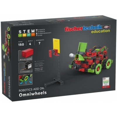 Fischer technik 559898 ROBOTICS Doplňková Sada: Omniwheels