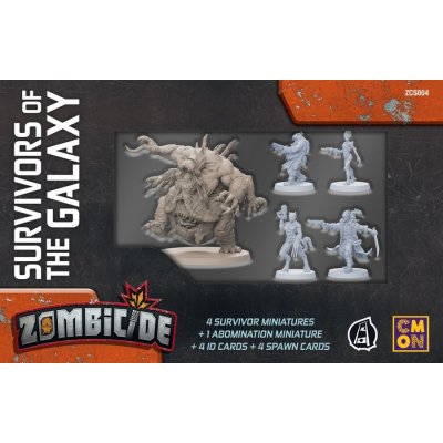 Cool Mini Or Not Zombicide Invader Survivors of the Galaxy – Zboží Mobilmania