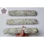 Ladírna Vykuřovadlo bílá šalvěj super velký svazek XL 22 cm 80-95 g – Zboží Dáma