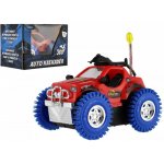 Teddies Auto kaskadérské plast 9x9cm na baterie se světlem zvukem v krabičce 14x10cm – Hledejceny.cz