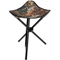 Rybářská sedačka a lehátko Caruba skládací trojnožka Camouflage Folding Chair