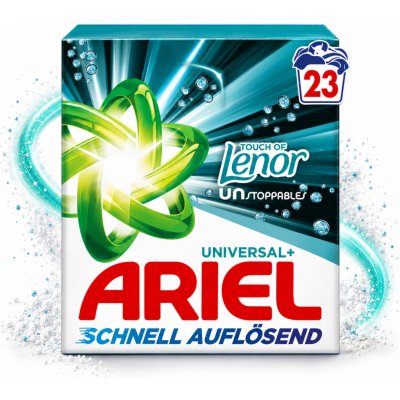 Ariel Universal+ Lenor touch prací prášek 23 PD – Hledejceny.cz