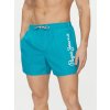 Koupací šortky, boardshorts Pepe Jeans plavecké šortky Logo Swimshort PMB10393 modré