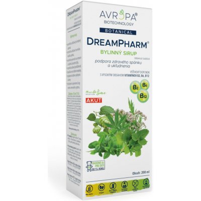 Avropa DreamPharm bylinný sirup 200 ml – Hledejceny.cz