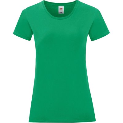 Fruit of the Loom Lady-Fit Iconic 150 T COT-16143252000 Zelená kelly – Hledejceny.cz