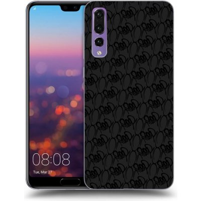 Pouzdro Picasee silikonové Huawei P20 Pro - Separ - Black On Black 2 černé – Zboží Mobilmania