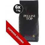 Pellini Top 100% Arabica zrnková 6 x 1 kg – Hledejceny.cz