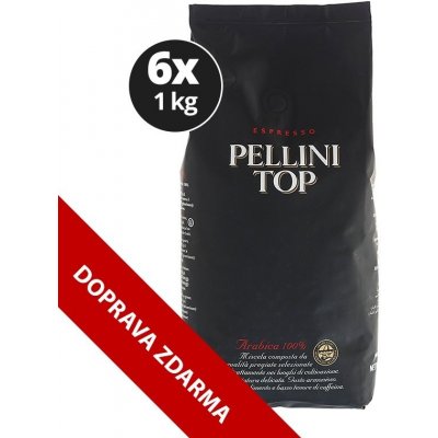 Pellini Top 100% Arabica 6 x 1 kg