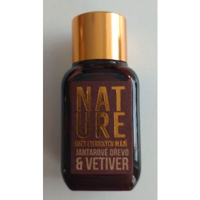 Nature Esenciální olej Jantarové dřevo a Vetiver 10 ml – Sleviste.cz