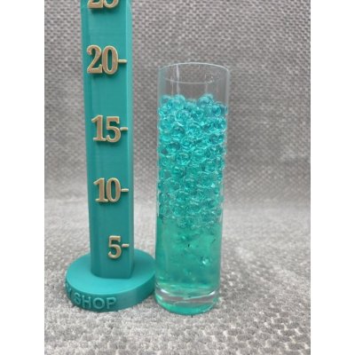 Skleněná váza válec 6x20 cm – Zboží Dáma