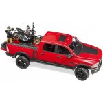 Bruder 2502 Terénní auto RAM + motocykl Scrambler Ducati Desert Sled s figurkou 1:16 – Zboží Mobilmania