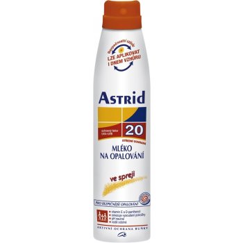 Astrid opalovací mléko ve spray SPF20 200 ml