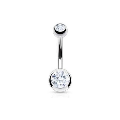Šperky4U piercing do pupíku banánek BS01002-C – Sleviste.cz