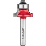 Graphite Fréza čelní s ložiskem, zaoblovací, HM, 22,5 x 9 mm, stopka 6 mm – HobbyKompas.cz