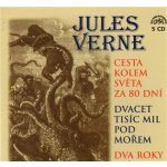 Cesta kolem světa za 80 dní 5CD - Jules Verne – Hledejceny.cz