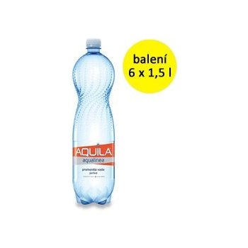 Aquila perlivá voda 6 x 1,5l