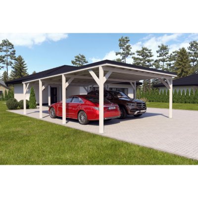 Holzbrüder Ralf na auto bílá/černá 6 x 8,68 m – HobbyKompas.cz