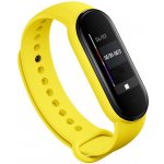 Xiaomi Mi Band 5/6 náhradní náramek Jednobarevný Žlutá MBS5-ZLU – Zboží Mobilmania