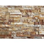 Vipstone Kamenná Kvarcit 35 x 18 cm zvrásněný 0,33m² – HobbyKompas.cz