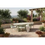 Hartman Valencia & Taragona soft green stůl 220 × 100 cm + 6 křesel – Hledejceny.cz