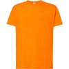 Pánské Tričko JHK tričko 170g TSRA170 krátký rukáv pánské 1TE-TSRA170-Orange Oranžová
