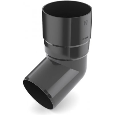 Covernit Plastové svodové koleno PVC 63 mm antracit – Zbozi.Blesk.cz