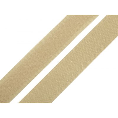 Prima-obchod Suchý zip háček + plyš šíře 20 mm, barva (101) béžová – Hledejceny.cz