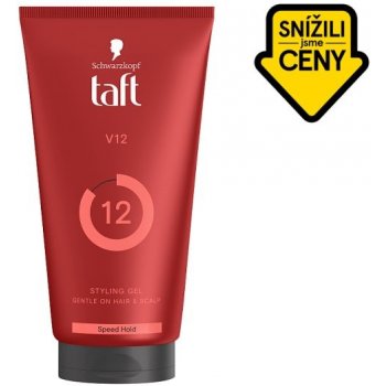 Taft Look V12 Power Speed Turbo fixační gel na vlasy 150 ml