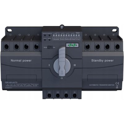 Automatický přepínač napájení síť - generátor 3F 63A F&F PSR-463-AUTO – Sleviste.cz