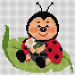 Ariadna Sestava pro vyšívání křížkovým stehem Malwina 15x15cm č. 1023 – Hledejceny.cz