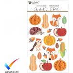 Anděl Samolepky plastické podzim – Zboží Dáma