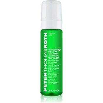 Peter Thomas Roth Cucumber De-Tox čistící pěna na obličej (Cucumber Extract, Vitamin E) 200 ml