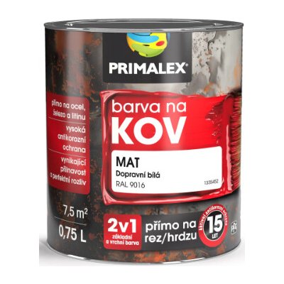 Primalex Antikorozní barva na kov 2v1 2,5 l čedič.šedá – Sleviste.cz