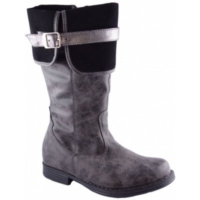 Kornecki 4836 W dívčí zimní obuv grafit – Sleviste.cz