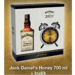 Jack Daniel's Honey 35% 0,7 l (dárkové balení budík) – Zboží Mobilmania