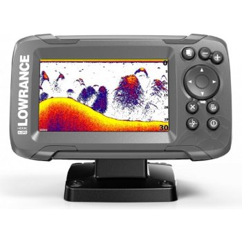 Lowrance Sonar na ryby HOOK2 4x GPS se sondou Bullet Skimmer 200 kHz 480 x 272 px 4,3″ 10,4 - 17 V alarm podsvícení černá