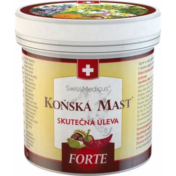 Swissmedicus Koňská mast Forte hřejivá 500 ml