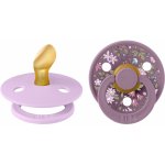 Bibs Liberty Colour anatomické dudlíky přírodní kaučuk 2ks Violet Sky / Mauve – Zboží Dáma